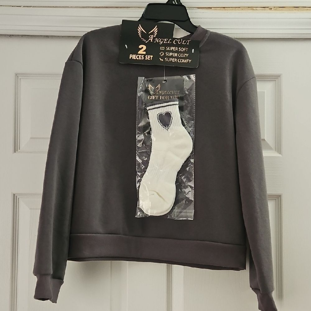 🧦🧦🧦 ANGEL CULT Sweater-Short-Sock Set 🧦🧦🧦